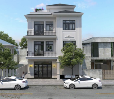Dự án thiết kế Kiến trúc – Nội thất biệt thự phố tân cổ điển 320m2