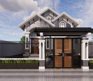 Tổng hợp những mẫu nhà cấp 4 2 phòng ngủ đẹp nhất hiện nay