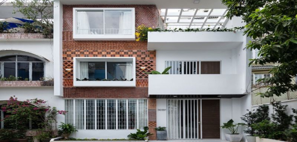 Bí Quyết Phối Màu Sắc Gạch Trang Trí Cho Mặt Tiền Nhà Tại Bình Dương